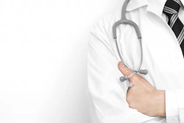 Doctor with stethoscope